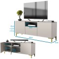 BBASIC Szafka rtv 150cm 1PN
