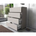 Komoda 80cm z szufladami cichy domyk