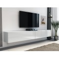 KWADRO 'POZIOMA 210'  Szafka rtv 210cm