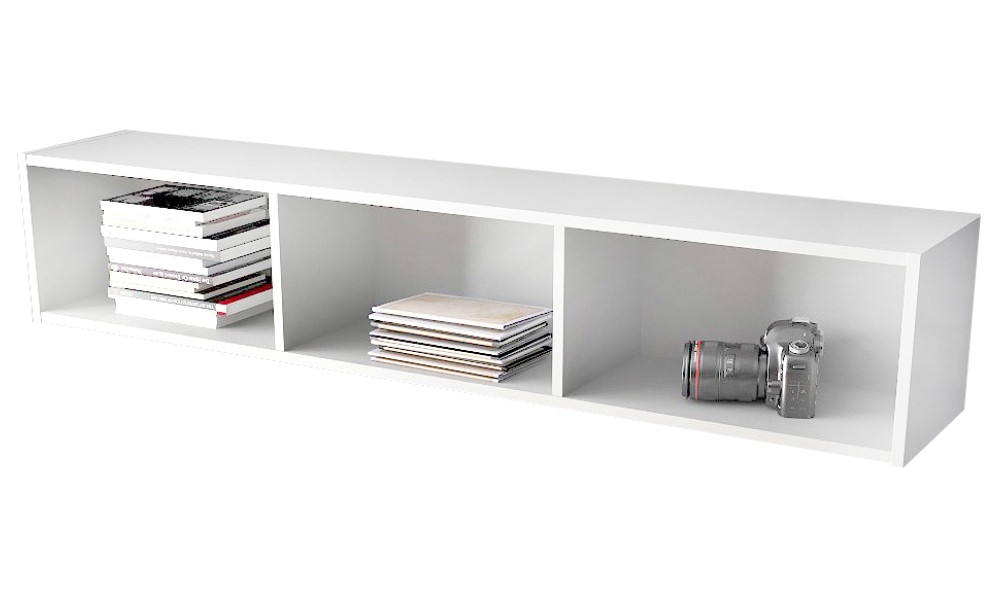 KWADRO szafka wisząca otwarta 160cm pozioma