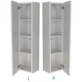 MILA słupek 25g szafka łazienkowa 25 x 100
