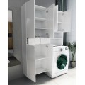 MILA zestaw mebli nad pralkę 60cm+60cm = 120cm
