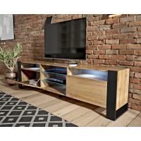 LOFT 'A'  Szafka rtv 200cm led