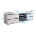 Szafka rtv 4 szuflady 150cm