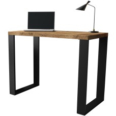 Biurko LOFT 100 z metalowymi nogami 100x50