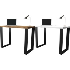 Biurko LOFT 100 z metalowymi nogami 100x50