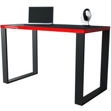 Biurko gamingowe 120 z metalowymi nogami 120x60