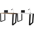Biurko LOFT 120 z metalowymi nogami 120x60