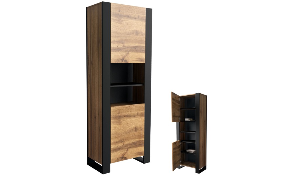 Regał w stylu loftowym 70cm