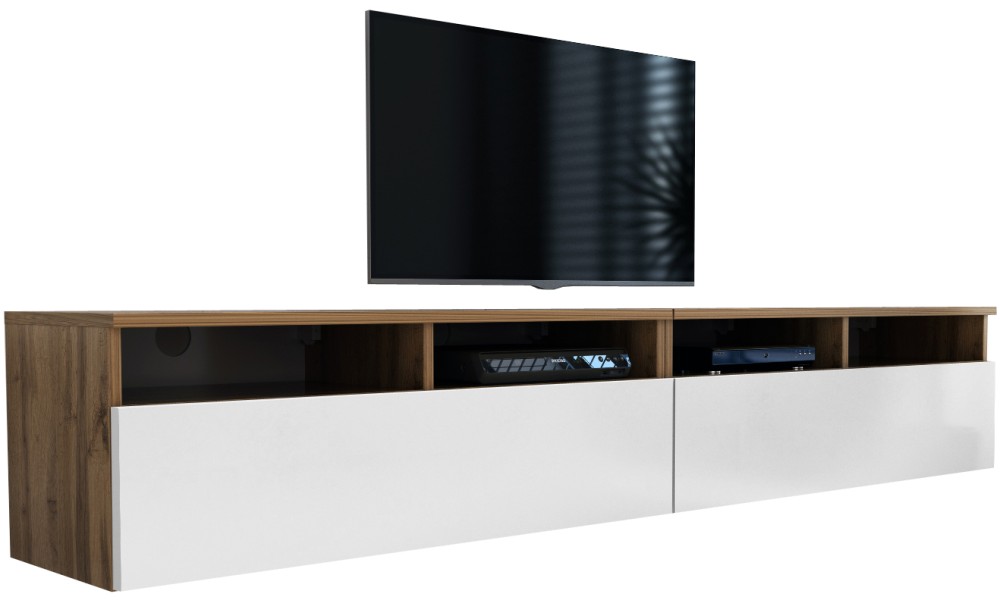 Szafka rtv 2x100cm = 200cm stojąca / wisząca